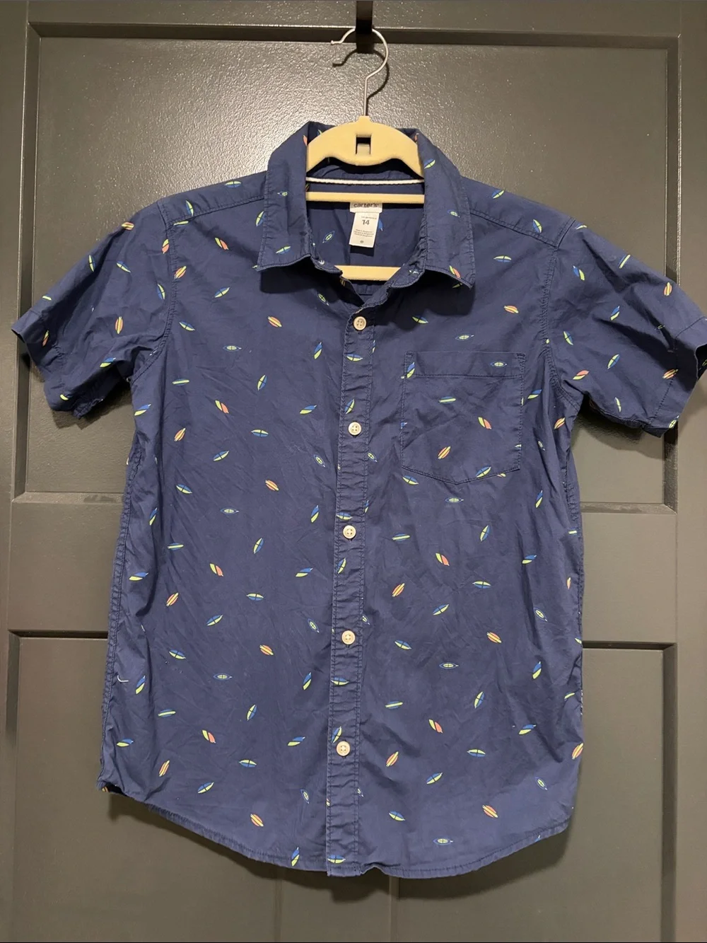 Boys Carters Button Down